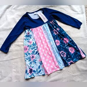 NWT Girls Penelope Plumm Dress Size 4